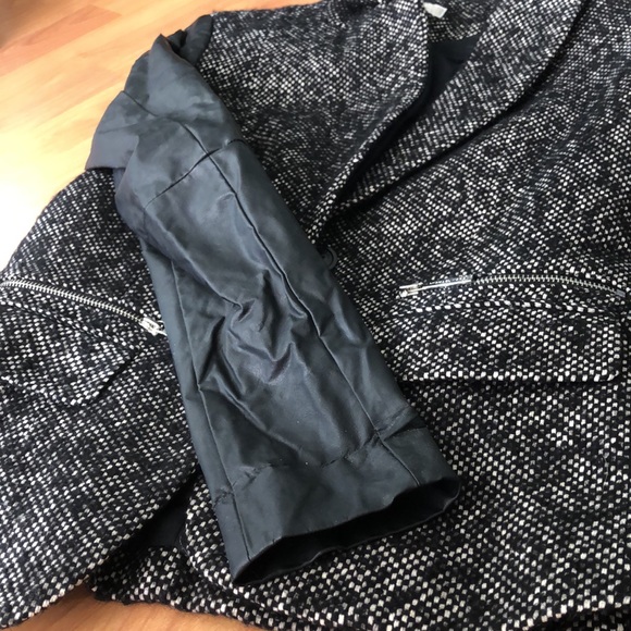 Micheal kors wool blend blazer jacket - Picture 6 of 9